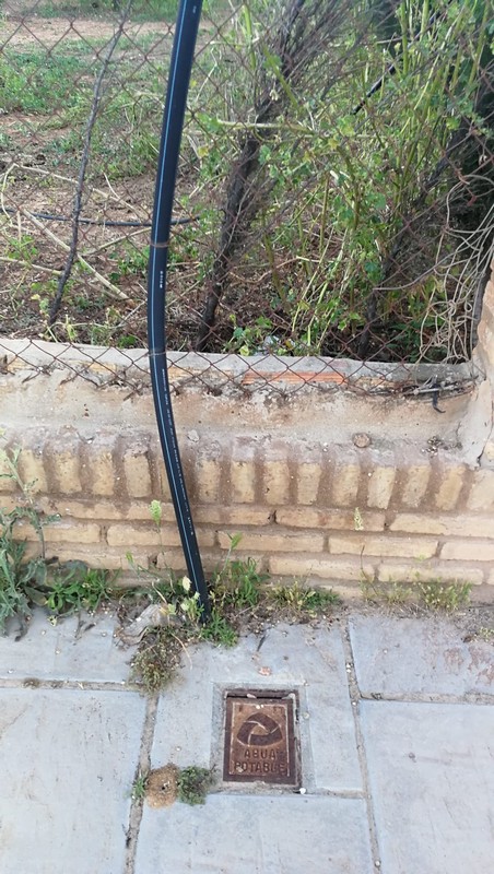 Acometida de agua 26