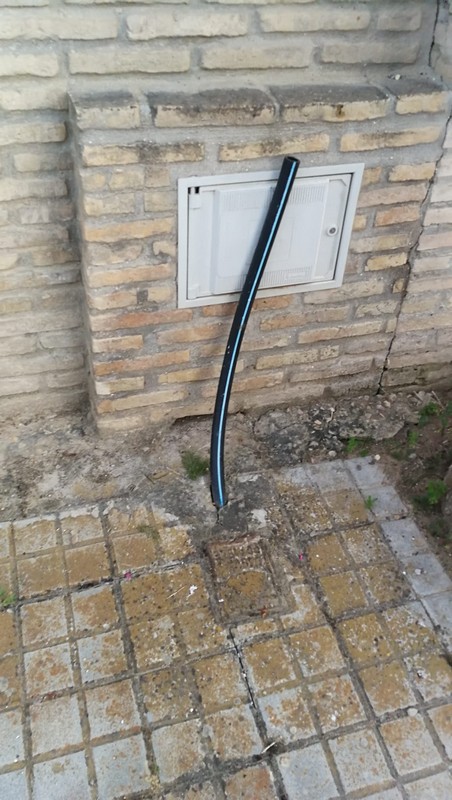 Acometida de agua 28